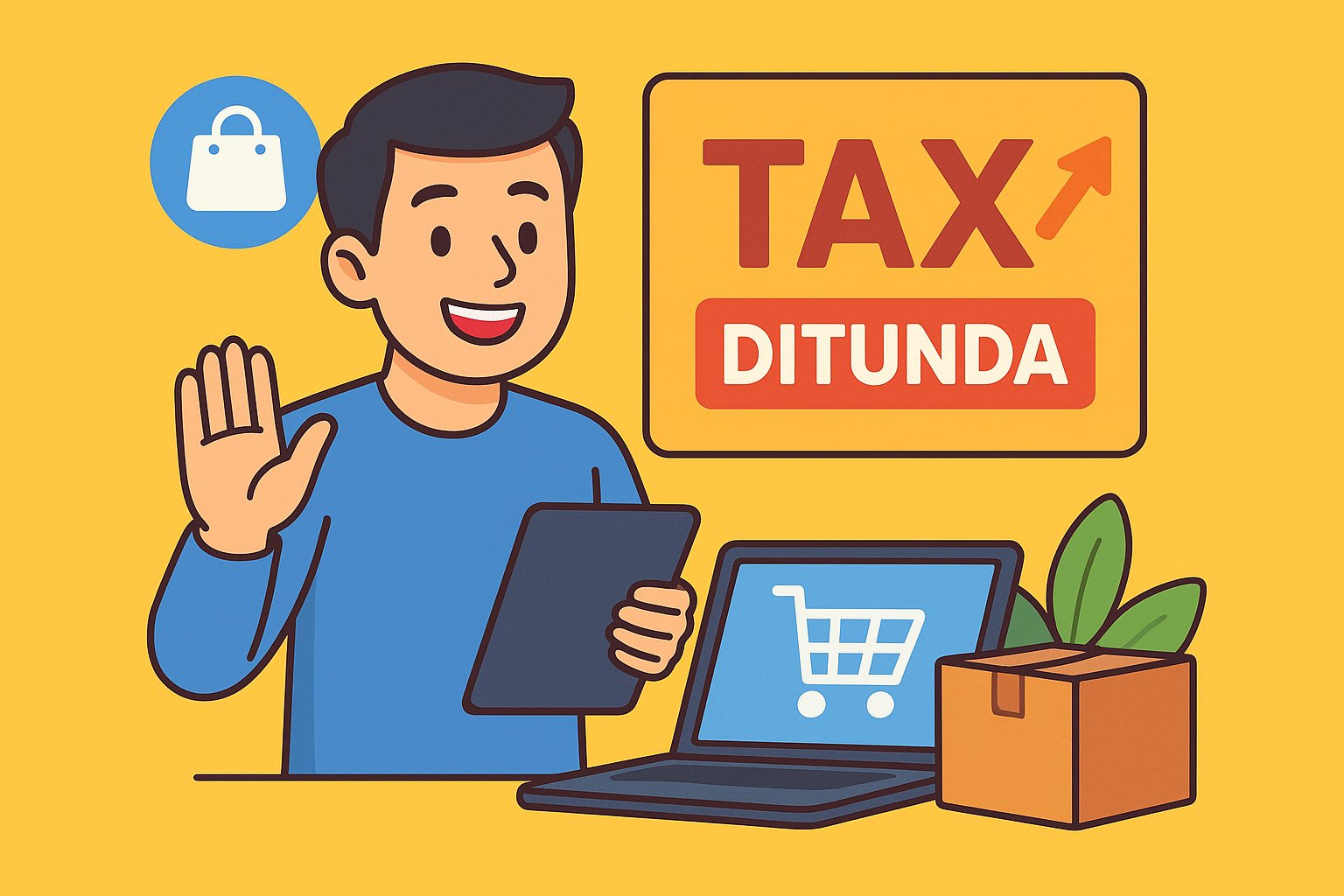 Pajak Marketplace Ditunda !!! Ini kata DJP